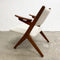Mid Century Oak Danish Armchair By Arne Hovmand Olsen