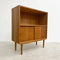 Mid Century Oak Danish Compact Bookshelf Cabinet