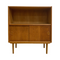 Mid Century Oak Danish Compact Bookshelf Cabinet