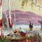 Mid Century Oil Painting-Framed Outback Scene 1