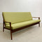 Restored Mid Century Parker Teak 3 Seater Sofa Model Number 158