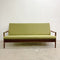 Restored Mid Century Parker Teak 3 Seater Sofa Model Number 158