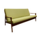Restored Mid Century Parker Teak 3 Seater Sofa Model Number 158