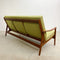 Restored Mid Century Parker Teak 3 Seater Sofa Model Number 158