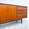 Mid Century Parker Extra Long Teak Lip Handle Sideboard