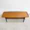 Mid Century Parker Lip End Mid Century Coffee Table With Magazine Rack