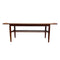 Mid Century Parker Lip End Mid Century Coffee Table With Magazine Rack