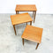 Mid Century Parker Nest Of 3 Side Tables