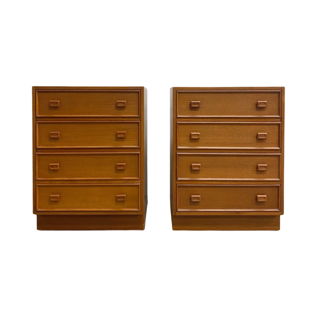 Mid Century Parker Teak Chest Of Drawers
