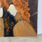 Mid Century Portrait Painting On Masonite By Elmer Needham