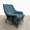 Mid Century Restored Reupholstered Armchair Maker Unknown