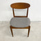 Mid Century Set Of Four Parker 107 “Matchstick” Dining Chairs