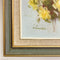 Mid Century Still Life Painting Of Yellow Flowers