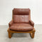Mid Century Tessa Tan Leather T4 Armchair