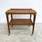 Mid Century Teak Drinks Trolley Or Cocktail Bar Cart By Noblett