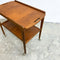 Mid Century Teak Drinks Trolley Or Cocktail Bar Cart By Noblett