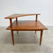 Mid Century Teak Parker Corner Table 1970s