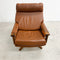 Mid Century Tessa T21 Swivel Leather Armchair
