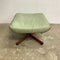 Mid Century Tessa T21 or Delmont Sage Green Leather Footstool
