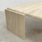 Mid Century Travertine Teardrop Coffee Table