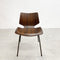 Mid Century Walnut and Moulded Plywood Chair