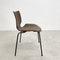 Mid Century Walnut and Moulded Plywood Chair