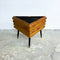 Mid Century Wooden Corner Pot Plant Holder