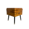 Mid Century Wooden Corner Pot Plant Holder