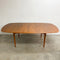 Mid Century 'D' End Extension Dining Table - Professionally Restored