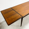 Mid Century Danish Brazilian Rosewood Extension Dining Table - Restored