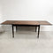 Mid Century Danish Brazilian Rosewood Extension Dining Table - Restored