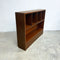 Mid Century Mahogany Wooden Bookcase Shelving
