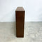 Mid Century Mahogany Wooden Bookcase Shelving