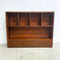 Mid Century Mahogany Wooden Bookcase Shelving