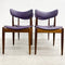 Set of Four Mid Century Parker Matchstick Dining Chairs