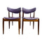 Set of Four Mid Century Parker Matchstick Dining Chairs