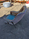 Mid Century Metal Atomic Leg Lounge Chair Armchair C1950's