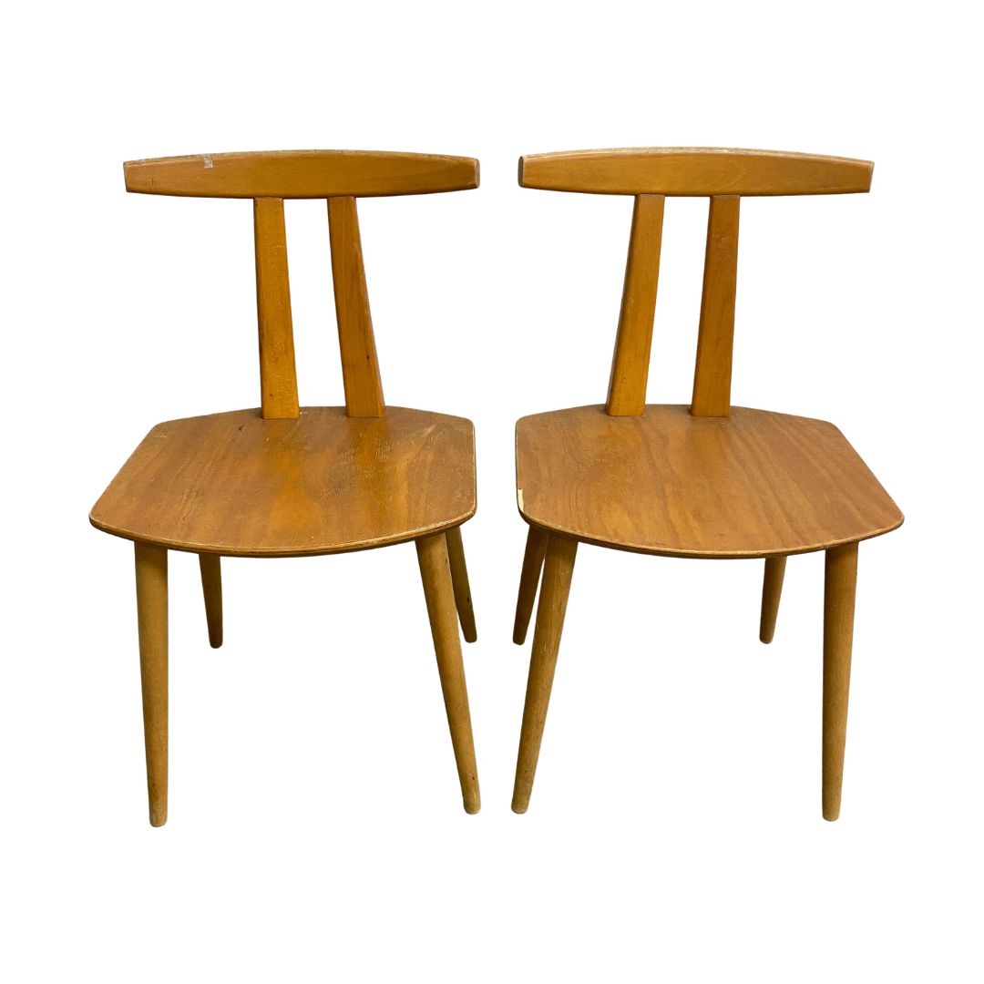 Pair 1960s Danish J111 Chairs