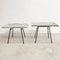 Pair Of Stone Top Side Tables