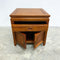 Pair Of Vintage Chinese Cherrywood Bedside Cabinets