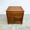 Pair Of Vintage Chinese Cherrywood Bedside Cabinets
