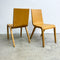 Pair Of Vintage Italian Bent Plywood Chairs