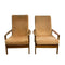 Pair of Mid Century Parker Recliner Armchairs