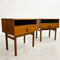 Restored Pair of Mid Century Parker Teak Bedside Tables