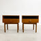 Restored Pair of Mid Century Parker Teak Bedside Tables