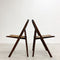 Pair of Mid Century Rattan Folding Chair