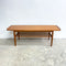 Parker Mid Century Lip End Coffee Table With Magazine Shelf - Professionally Restored