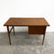 Restored Parker Mid Century Teak Compact Desk