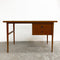 Restored Parker Mid Century Teak Compact Desk