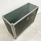 Post Modern Italian Smokey Glass Cabinet